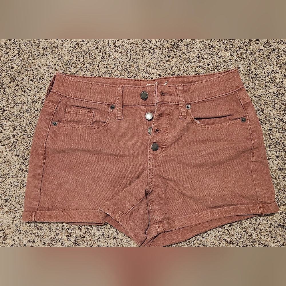 Universal Thread Burnt Rose High Waisted Shorts Size 0/25